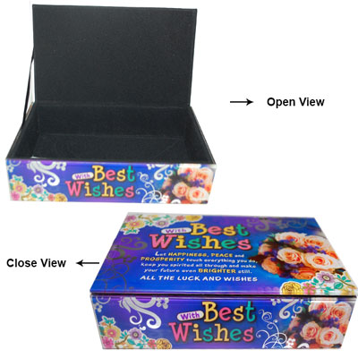 "Best Wishes Glass Box - 308- 001 - Click here to View more details about this Product